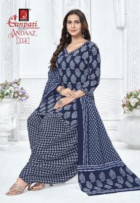Ganpati andaaz vol 4 chanderi cycle design dress material wholesale